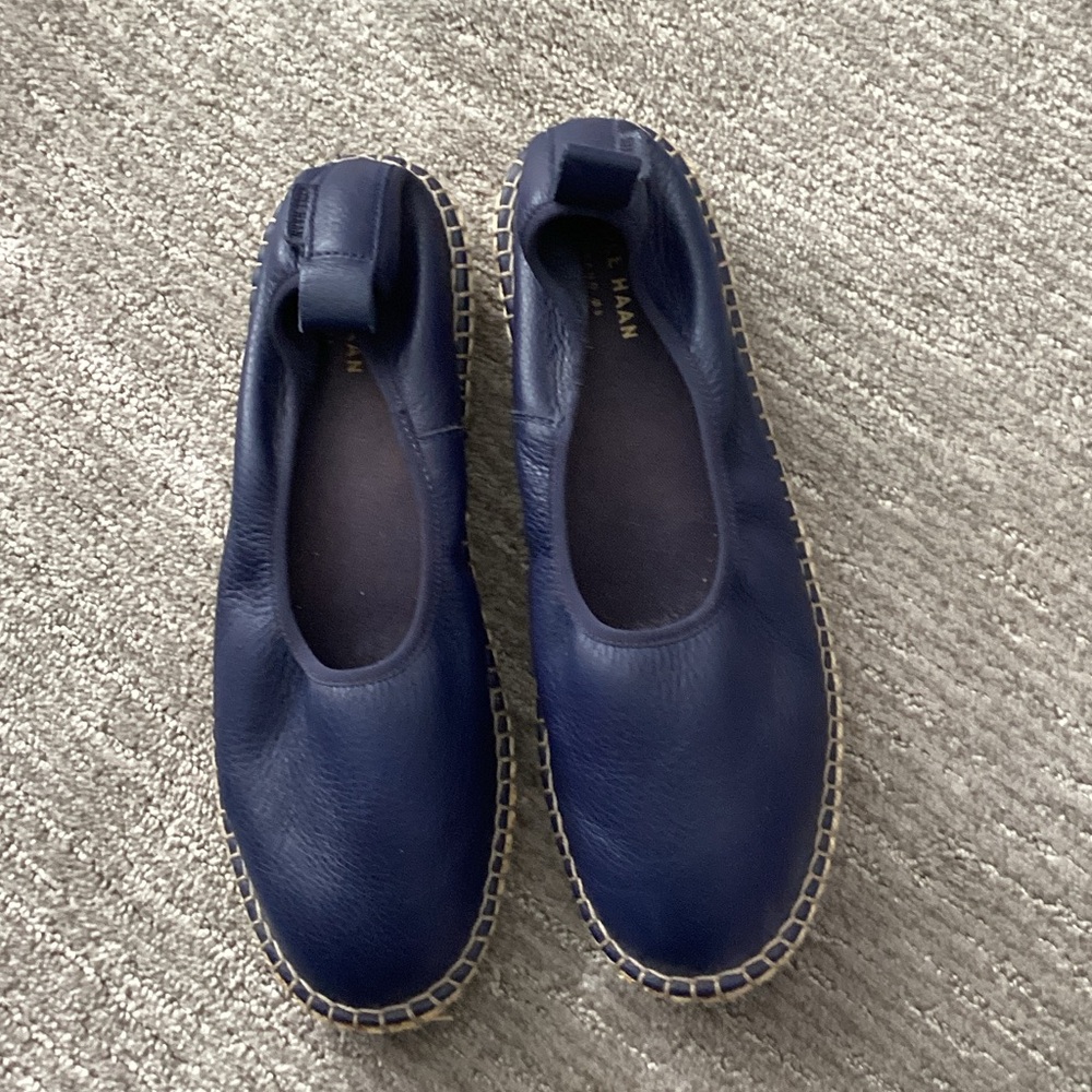Cole Haan Blue Espadrilles